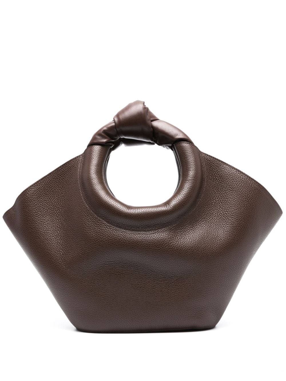 Buy Hereu Neutral Duna Tote Bag in Canvas & Leather for WOMEN in