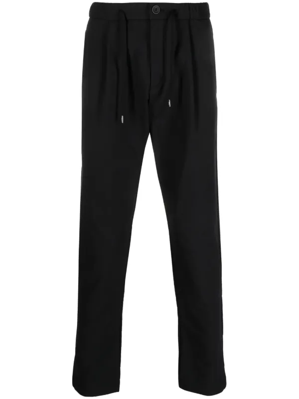 【送料込】HERNO エンドレス パンツ Herno ドローストリング パンツ | ブラック | FARFETCH JP