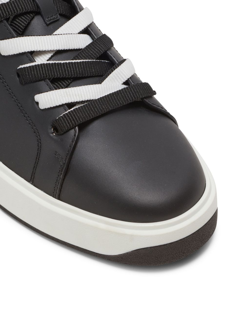 Affordable Balmain B-Court leather sneakers Men