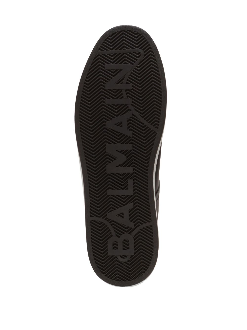 Affordable Balmain B-Court leather sneakers Men