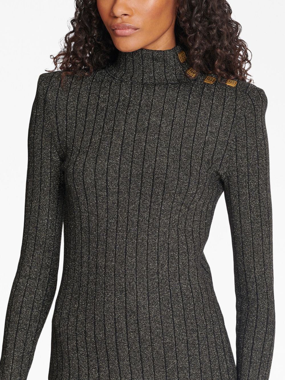 Affordable Balmain long-sleeve knitted jumper Women