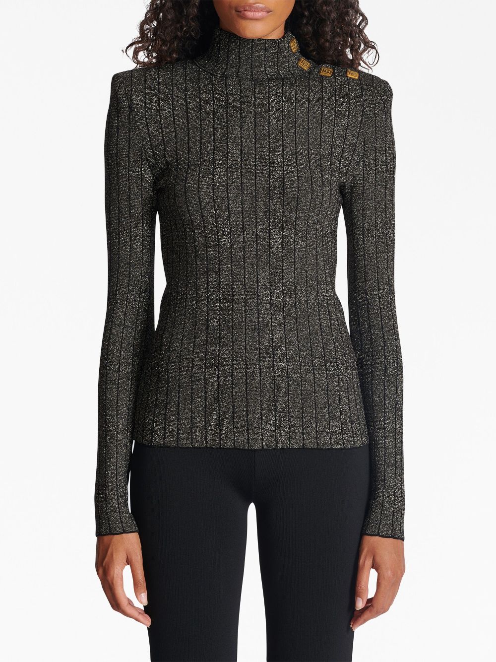 Affordable Balmain long-sleeve knitted jumper Women