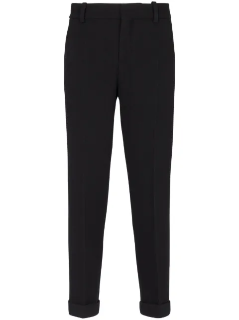 Balmain tapered cropped trousers