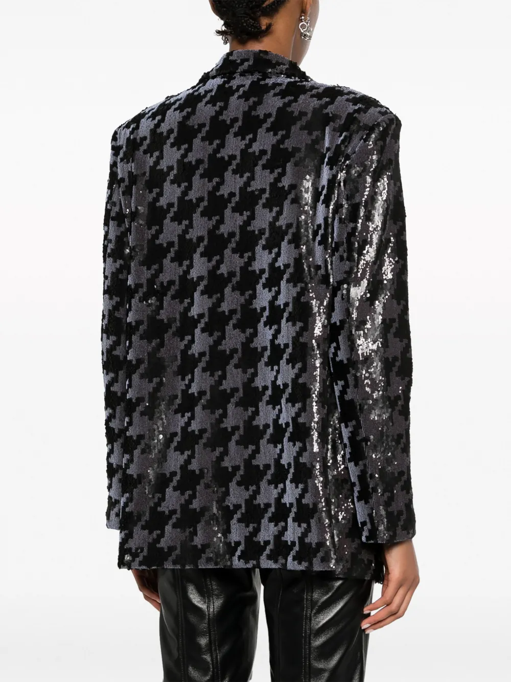 Iceberg Blazer met pailletten Zwart