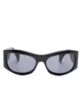 HELIOT EMIL Aether square-frame tinted sunglasses - Black
