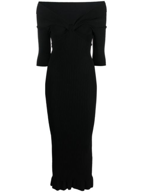 Philosophy Di Lorenzo Serafini ribbed-knit midi dress