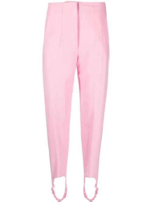 Legging en laine mélangée à taille haute - Giuseppe Di Morabito - Modalova