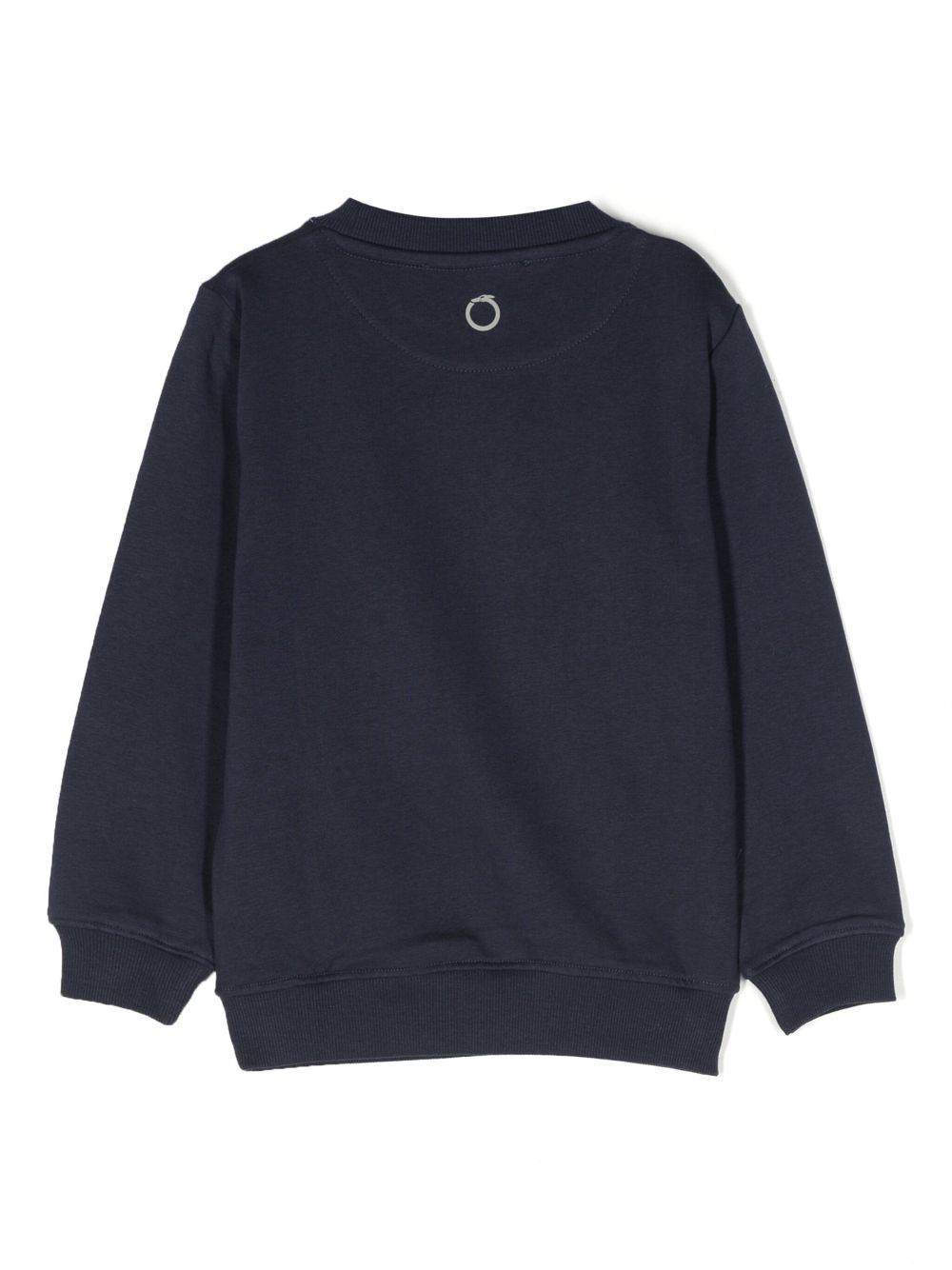 TRUSSARDI JUNIOR Sweater met logoprint - Blauw