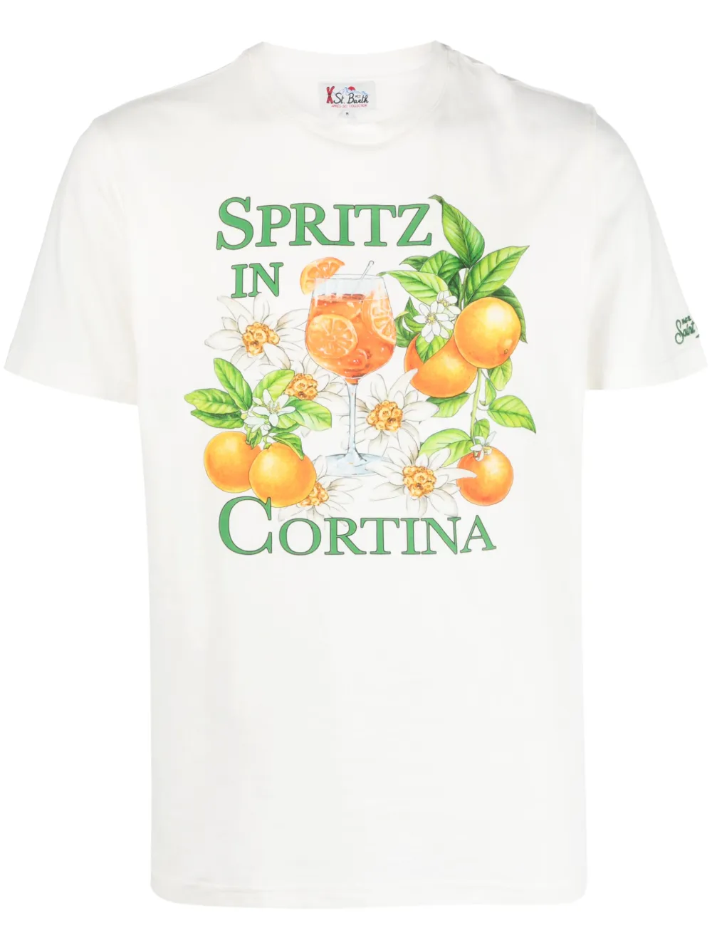 MC2 Saint Barth Katoenen T-shirt Wit