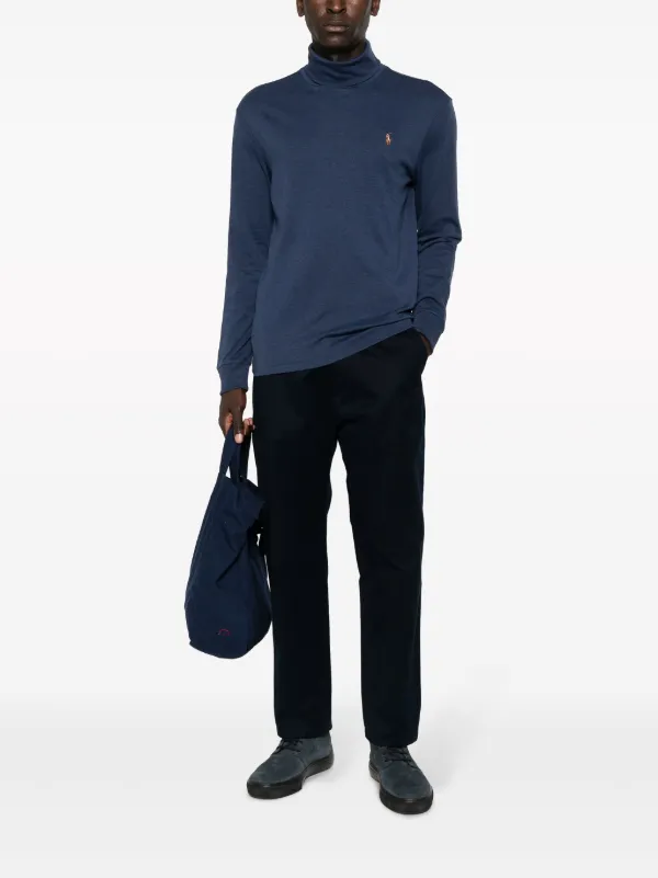 Polo Ralph Lauren タートルネック プルオーバー | ブルー | FARFETCH JP