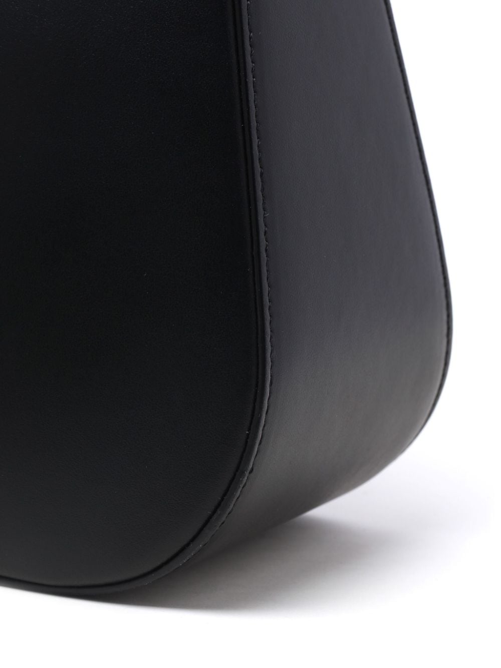 Shop Demellier The Large Tokyo Leather Shoulder Bag In Black