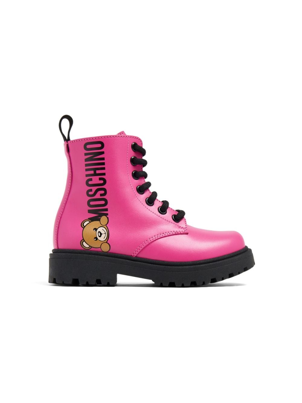 Image 2 of Moschino Kids Teddy Bear ankle boots