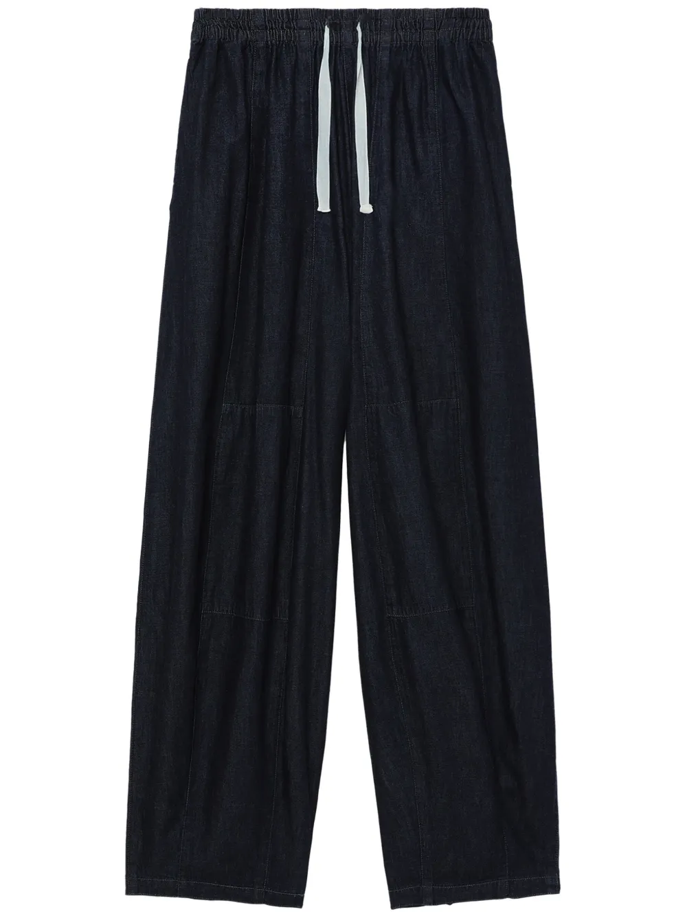 Needles Broek met wijde pijpen Blauw