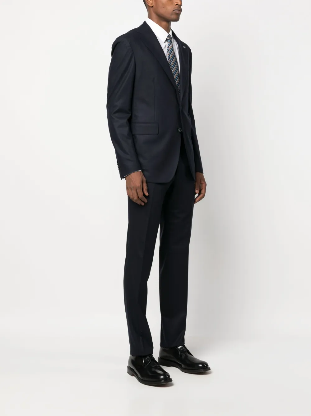 Tagliatore Single-breasted Two-piece Suit In Blue