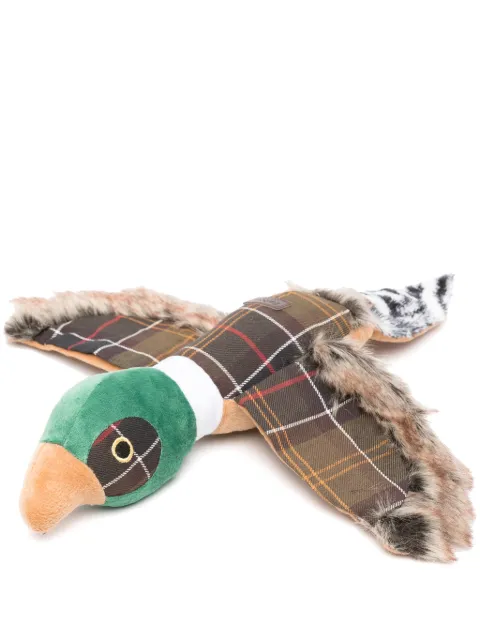 Barbour tartan-print dog toy