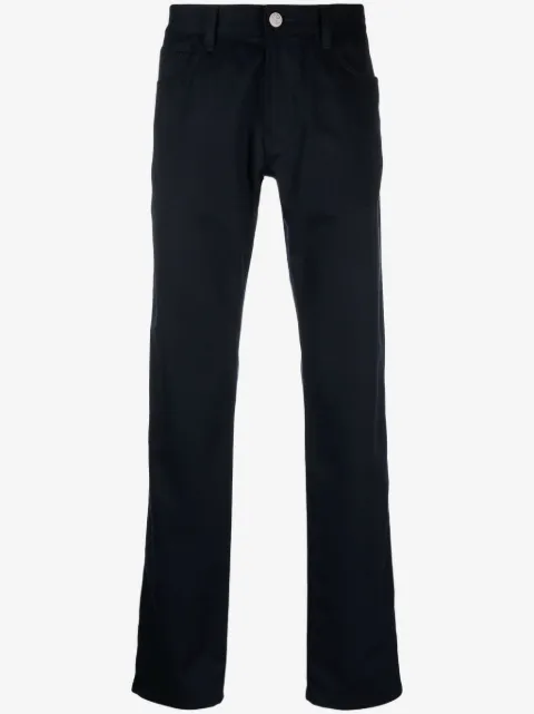 Giorgio Armani straight-leg cashmere trousers