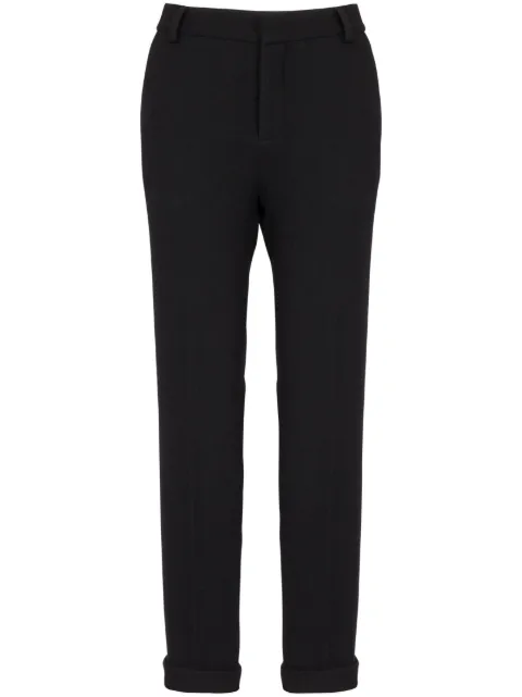 Balmain high-waisted tapered-leg trousers