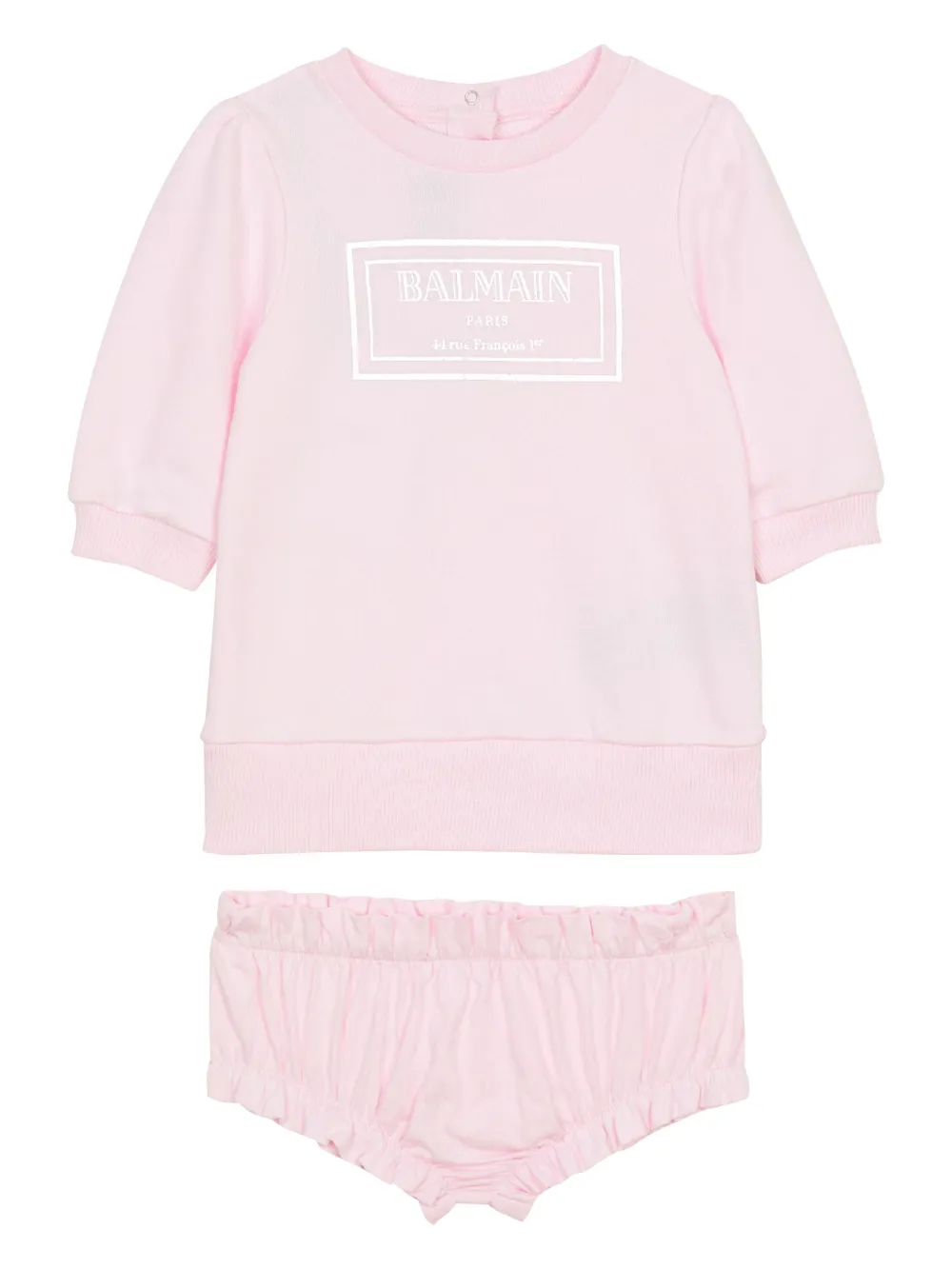 Image 1 of Balmain Kids Conjunto 2 peças com logo