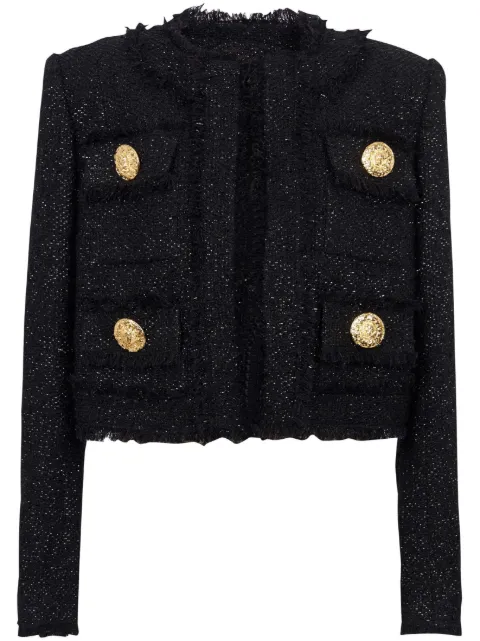 Balmain cropped tweed jacket