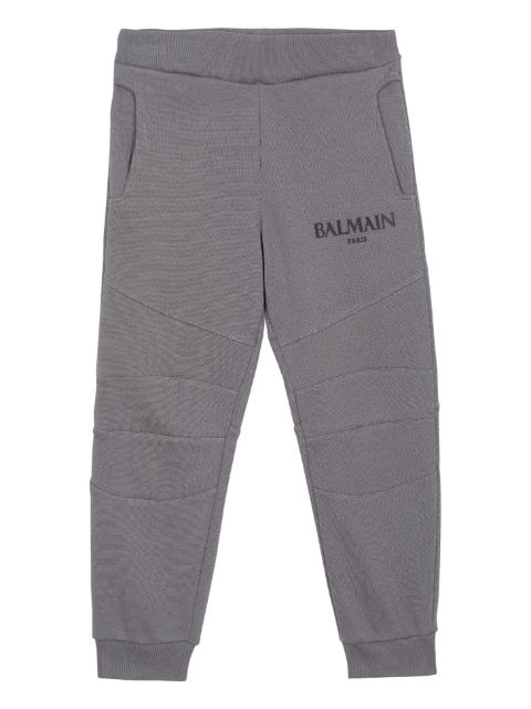 Balmain Kids logo-print track pants