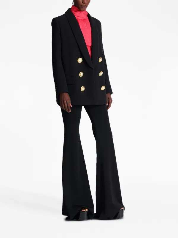 ボトムスその他 Balmain Button-Fastening Double-Breasted Jacket Balmain button-fastening double-breasted Jacket | Black