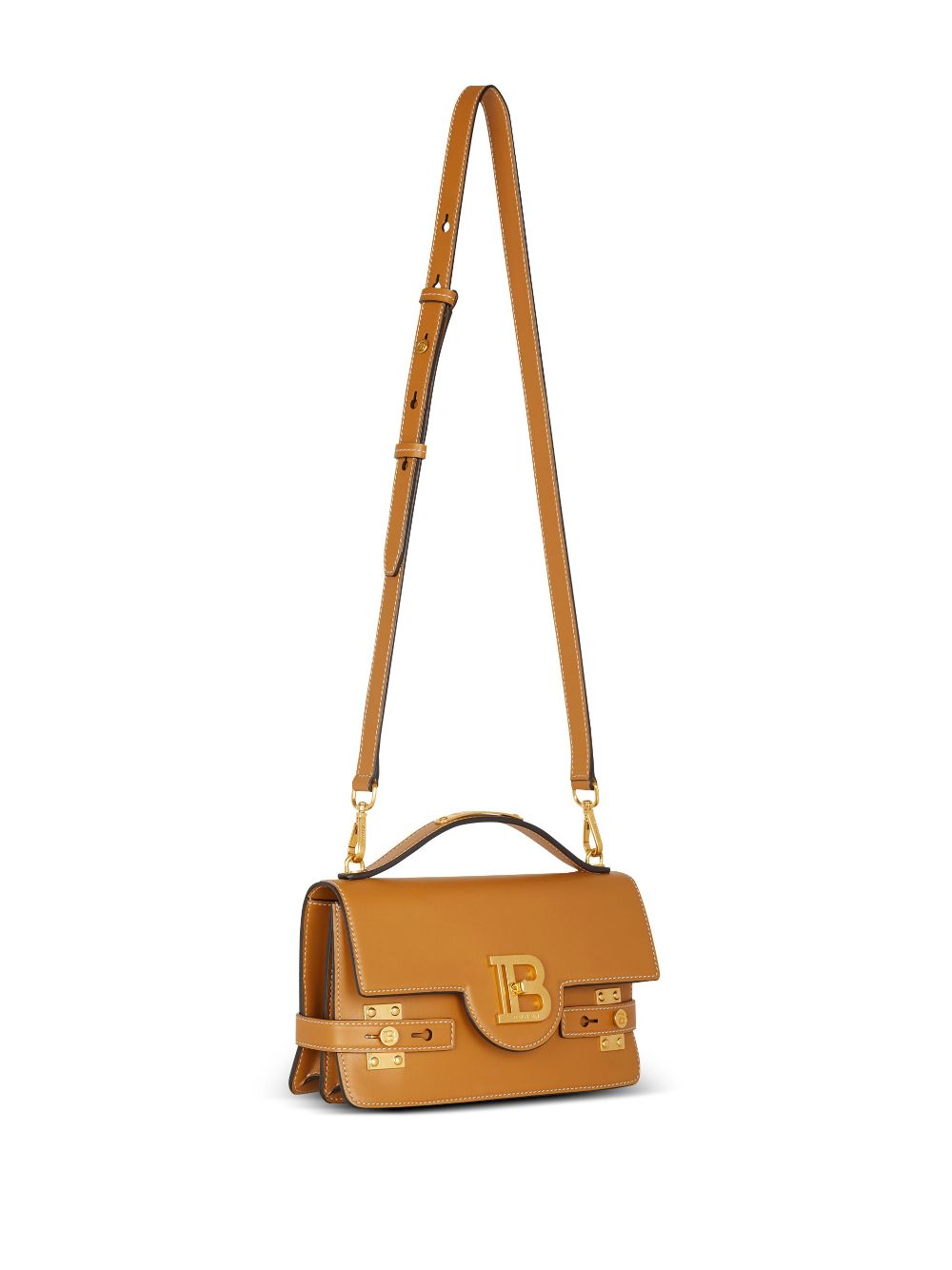 Affordable Balmain B-Buzz 24 leather shoulder bag Women