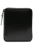 Comme Des Garçons Wallet zipped leather wallet - Black