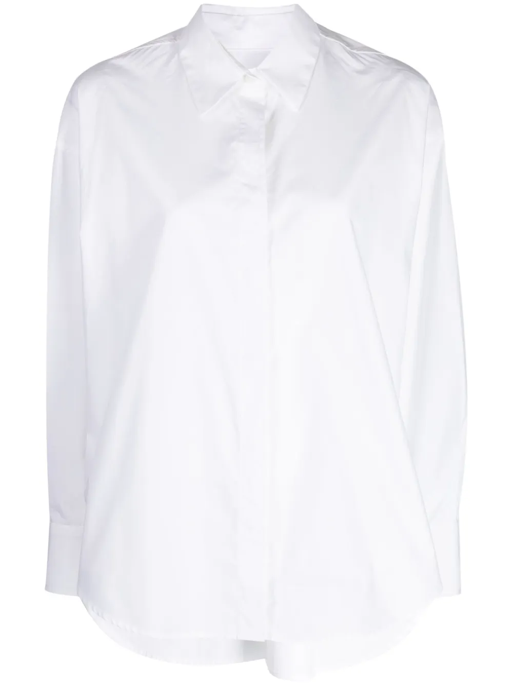 long-sleeve cotton shirt