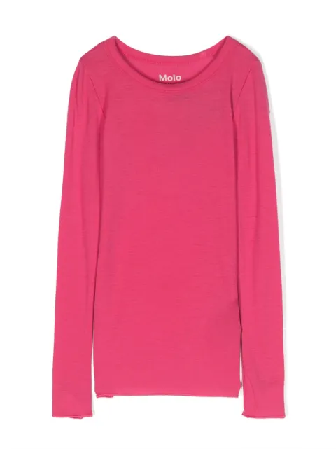 Molo crew-neck merino wool sweatshirt 