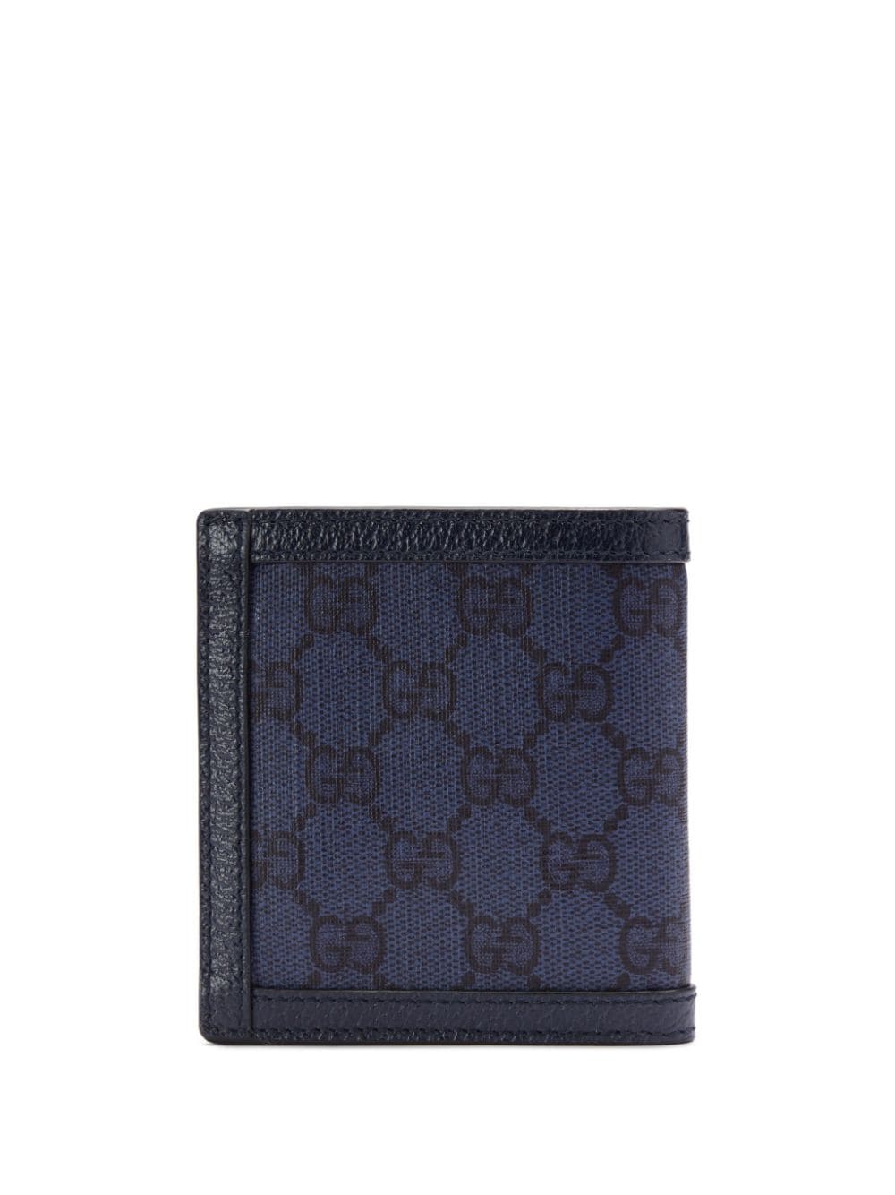 Shop Gucci Ophidia Bi-fold Wallet In Blue