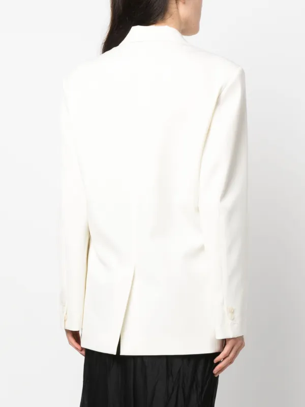 MM6 Maison Margiela ダブルジャケット | ホワイト | FARFETCH JP