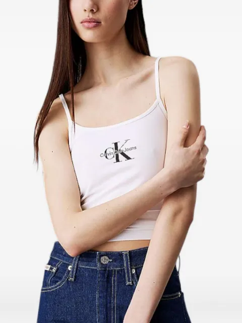 Calvin Klein logo-print tank top