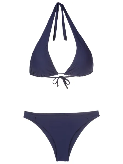 Amir Slama bikini estilo triángulo con cuello halter