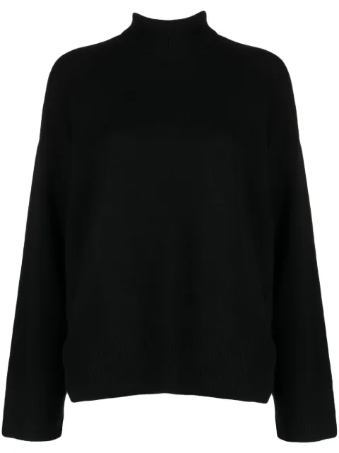 Le Kasha — roll-neck ribbed cashmere jumper