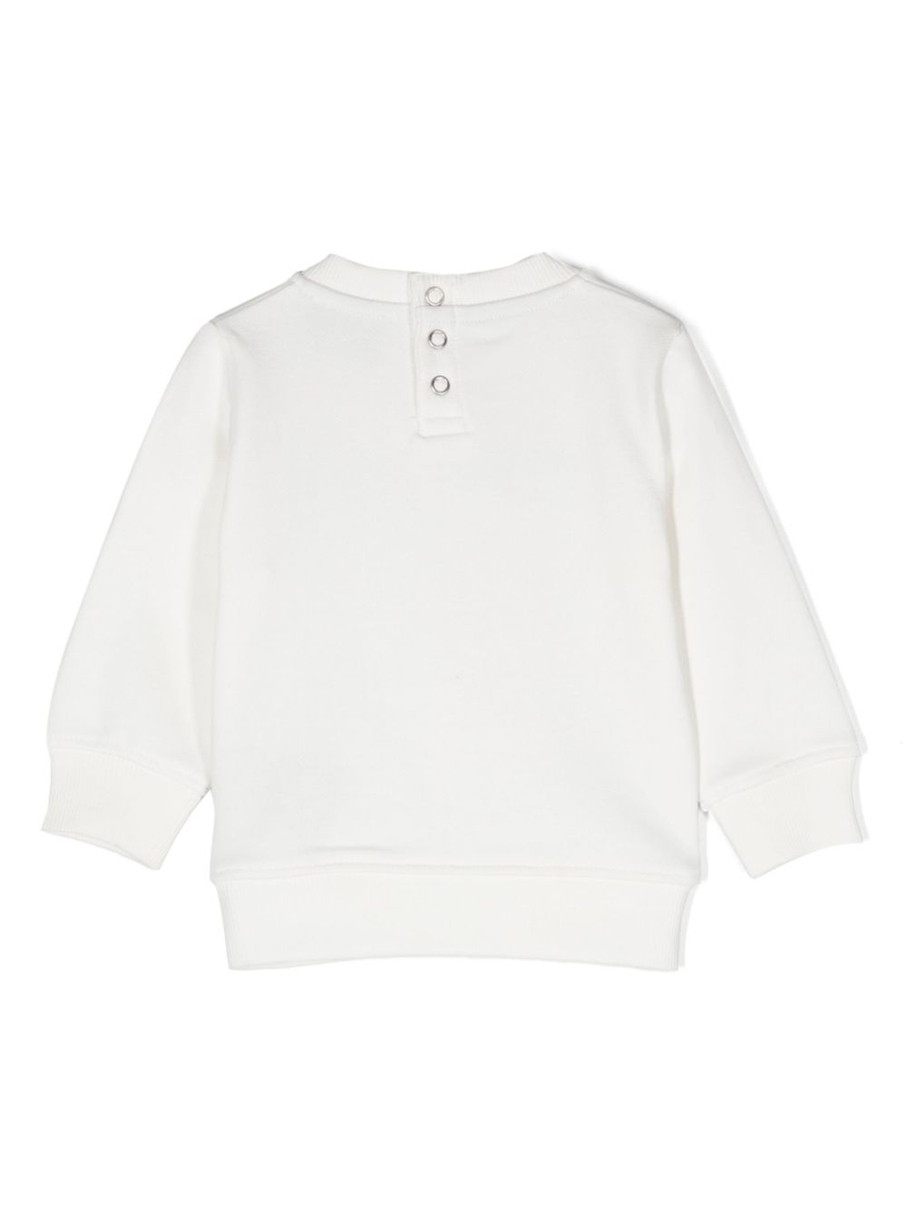 TRUSSARDI JUNIOR Sweater met geborduurd logo - Wit