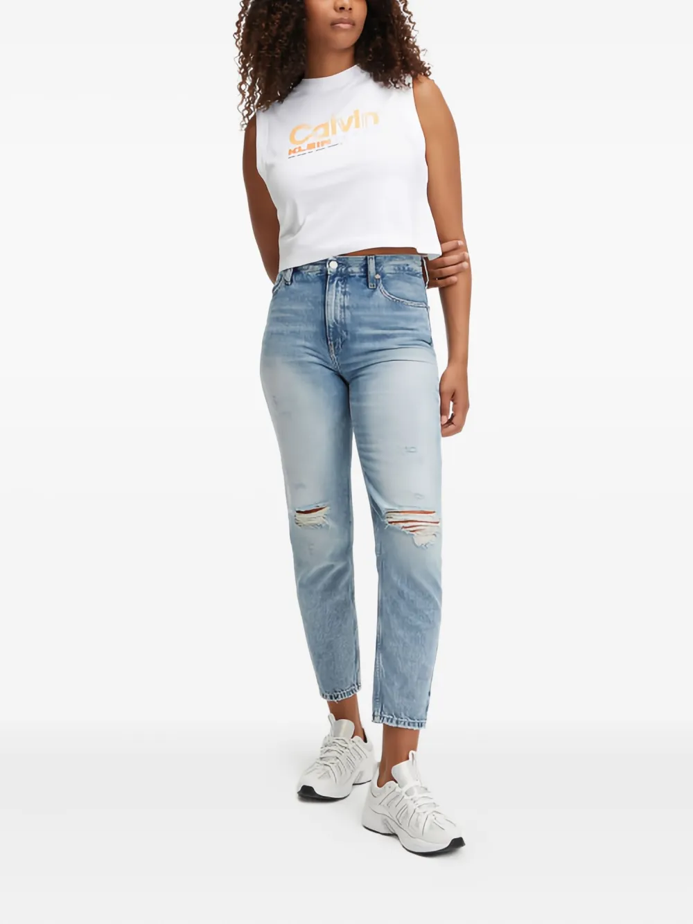 Calvin Klein logo-print tank top | Vests & Tank Tops | Image 2