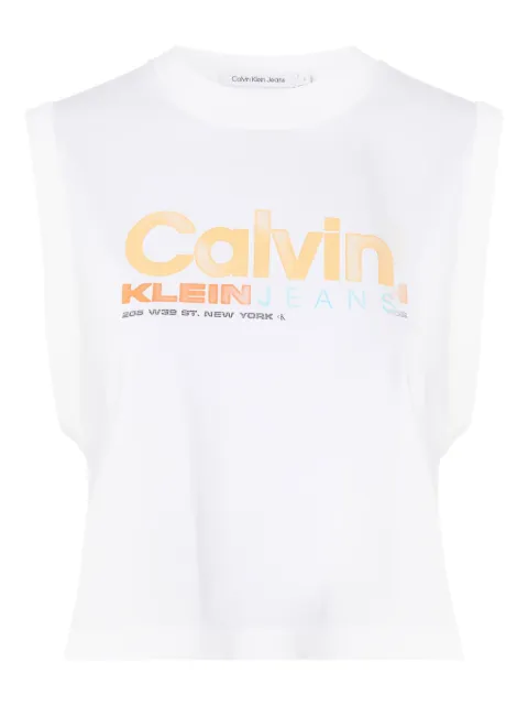 Calvin Klein camiseta con logo estampado