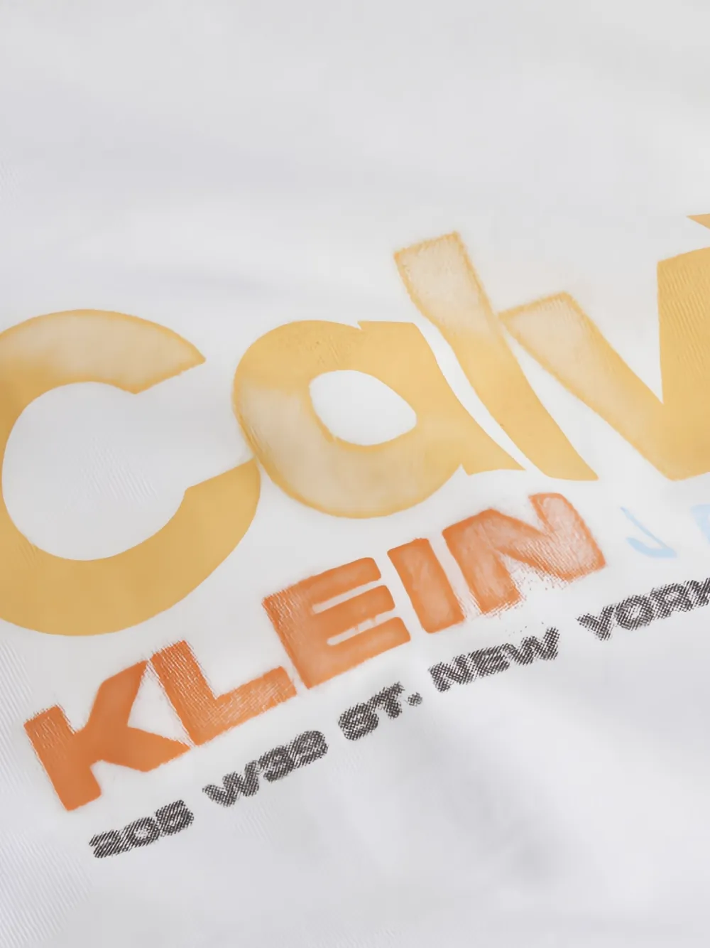 Calvin Klein Tanktop met logoprint Wit