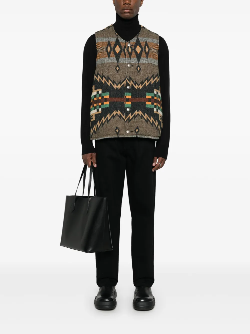 visvim Kora reversible puffer vest | Waistcoats & Gilets | Image 2