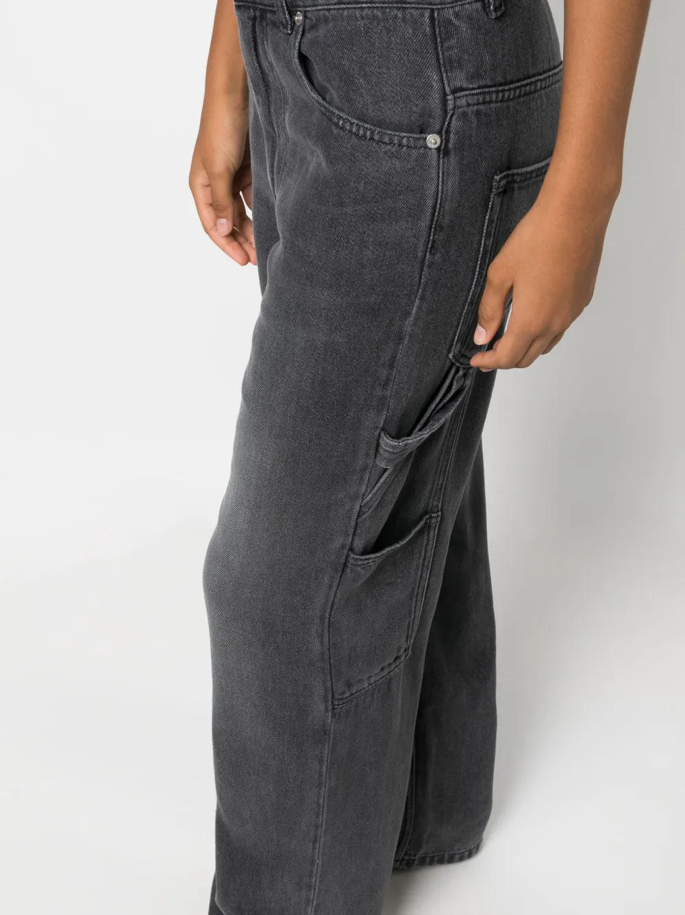 MARANT ÉTOILE Jeans Bymara a gamba ampia | Image 5