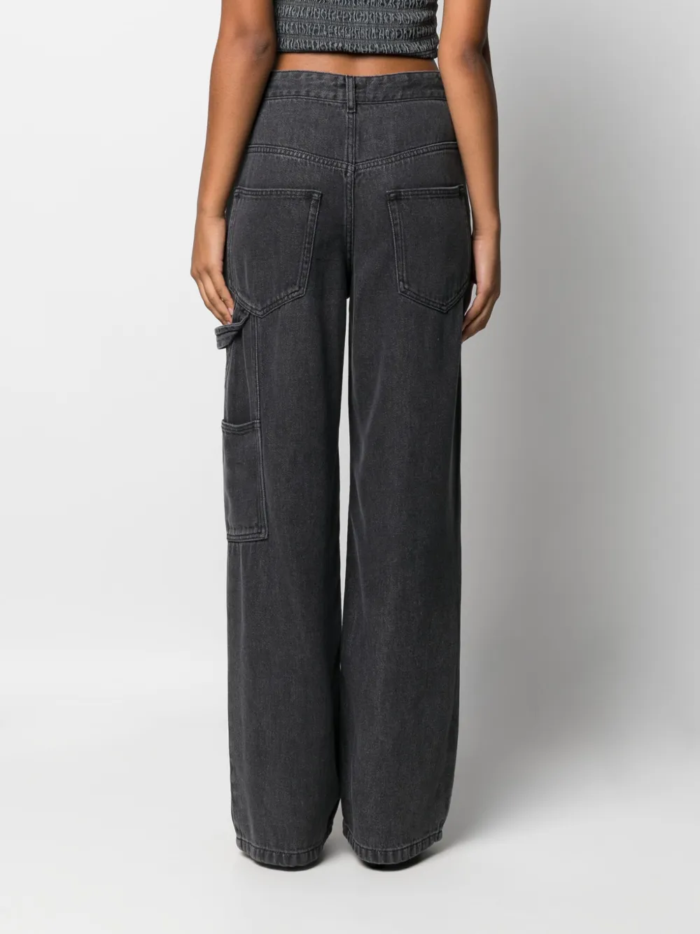 MARANT ÉTOILE Jeans Bymara a gamba ampia | Abbigliamento | Image 4