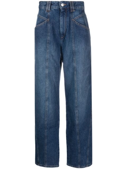ISABEL MARANT Vetan straight-leg jeans