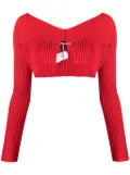 Jacquemus La maille Pralu cardigan - Red