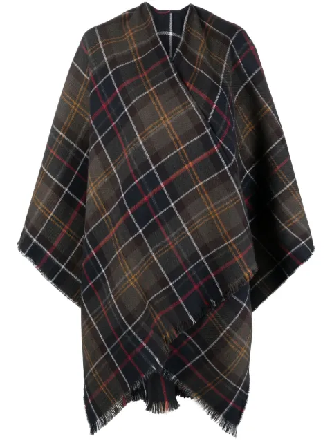 Barbour بونشو 'مونتينيز' بنقش كاروهات