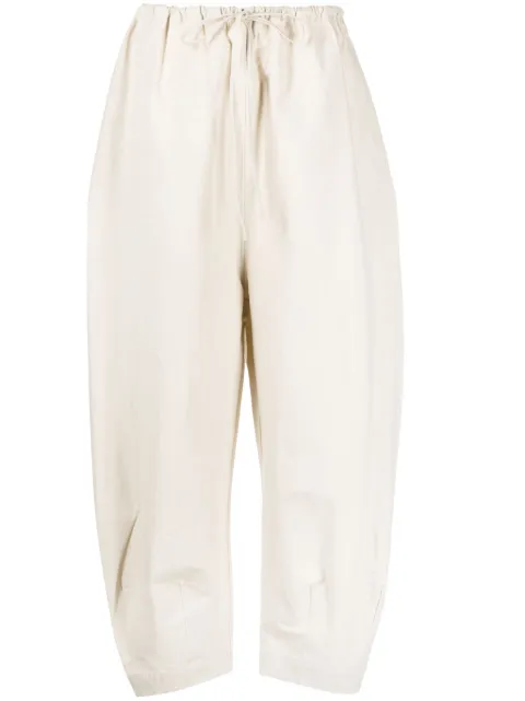 Lauren Manoogian cotton tapered-leg trousers