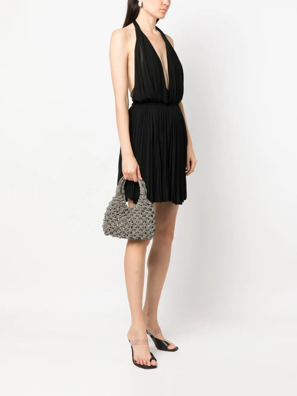 Small Vannifique Crystal-Embellished Bag