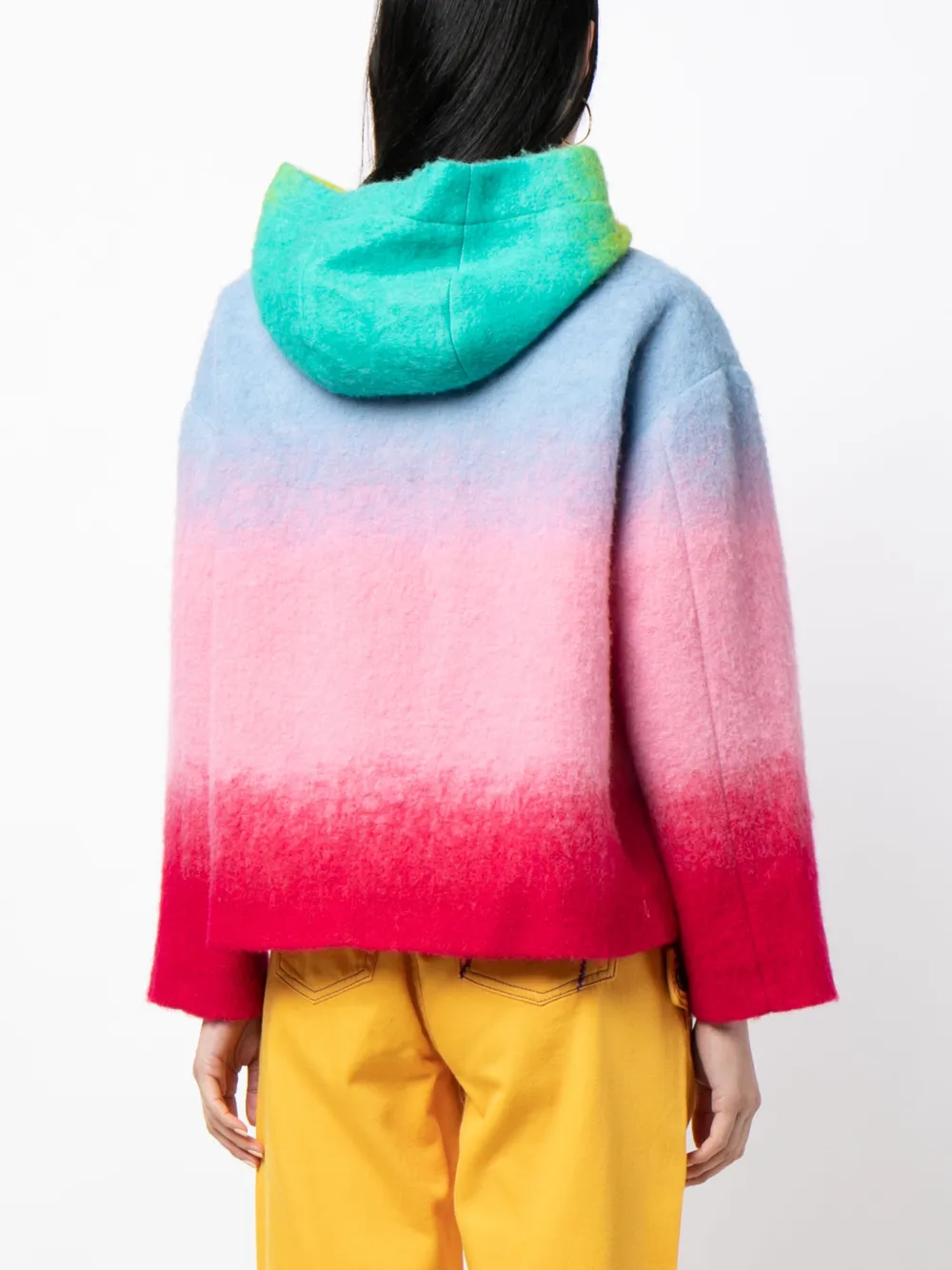 Mira Mikati ombré-effect hooded jacket | Smart Closet