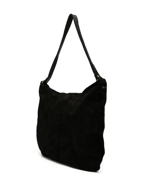 Black suede shopper bag new arrivals