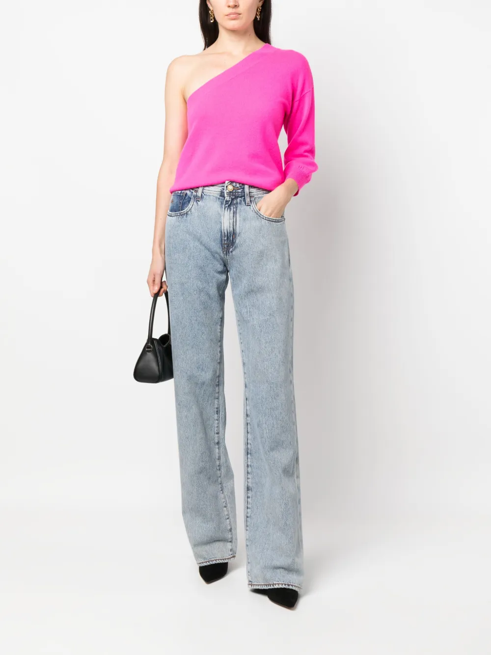 Jacob Cohën mid-rise wide-leg jeans - Blauw