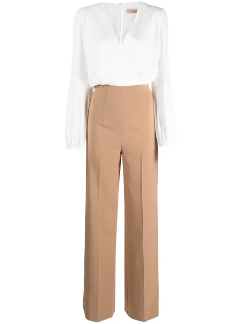 TWINSET jumpsuit manga larga